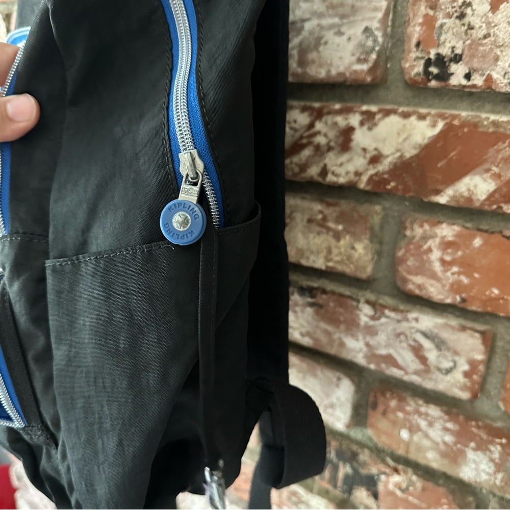 Kipling Goddard Medium Multi Pocket Backpack Blac… - image 7